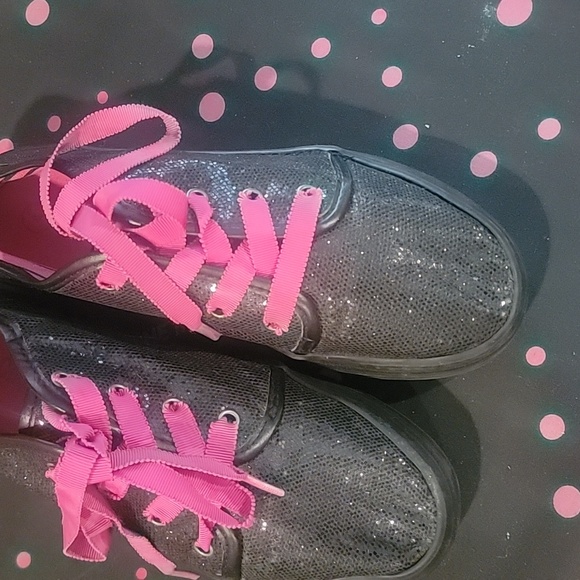 ♨️♨️♨️Black sparkle sneaker - Picture 2 of 5